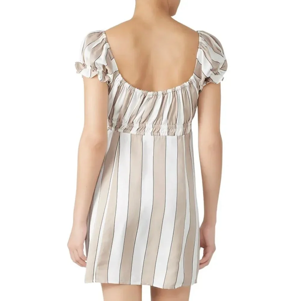 CAPULET Gracie Mini Striped Dress Size Medium Rent the Runway RTR $143 msrp - Picture 5 of 11